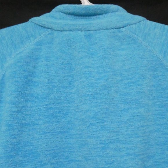 IZOD PERFORMANCE | large | Full-Zip Blue Fleece Lightweight Jacket - Picture 12 of 16